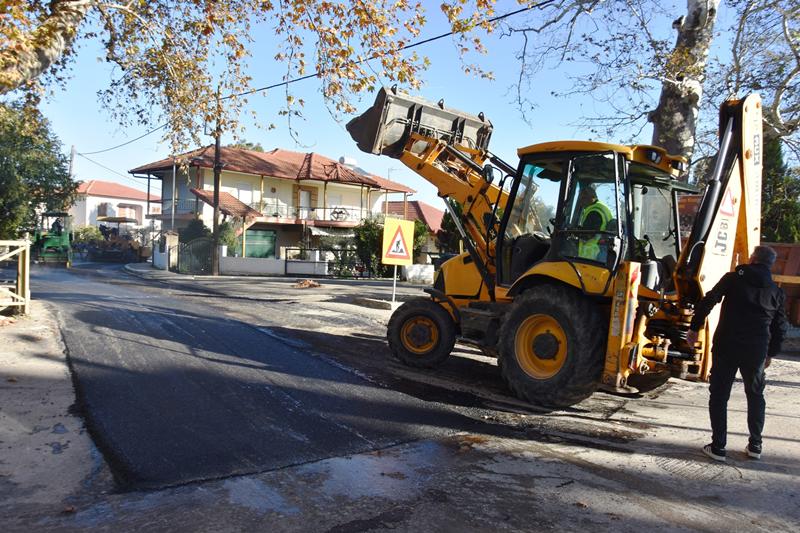 Ασφαλτοστρώσεις στην Τοπική Κοινότητα Κοπανού